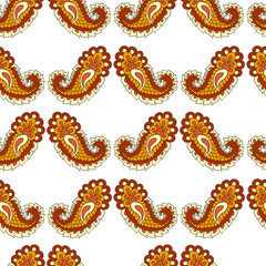 Seamless paisley pattern