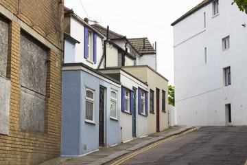 Typical British house in Hastings