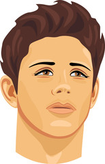 Portrait of a young man