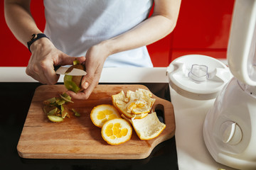 Young Woman In A Kitchen