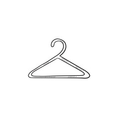Hanger sketch icon.