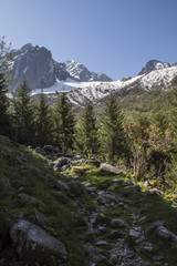 Fototapeta premium Combe Madame - Massif de Belledonne - Isère.