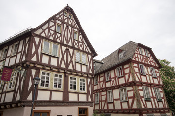 Fachwerkhaus in der Altstadt von Limburg an der Lahn