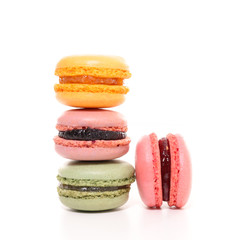assorted colorful macaroon