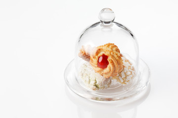 Mandelgebäck, italienische Mandelkekse,  Süsses, Gebäck, Keks