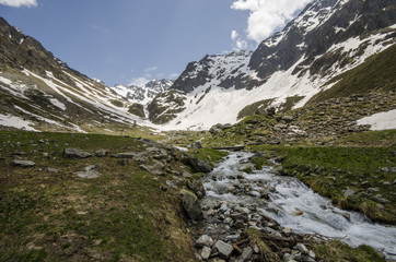 Fototapeta na wymiar Combe Madame - Massif de Belledonne - Isère.