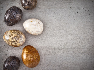 Ostern, Ostereier, Marmor, Beton