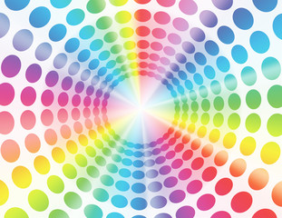 Regenbogen retro Hintergrund