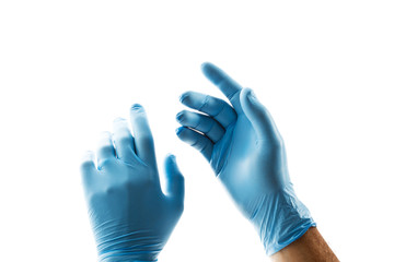 Einmalhandschuhe, Einweghandschuhe, Schutz, Arbeit, sauber, Hygi