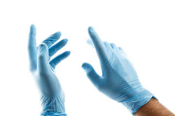 Einmalhandschuhe, Einweghandschuhe, Schutz, Arbeit, sauber, Hygi