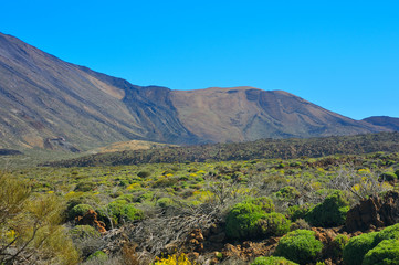 View of mountains, Tenerife, Canary islands, Spain