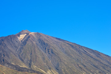 View of volcano Teide, Tenerife, Canary islands,