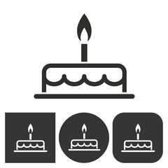 Gift Box - vector icon.