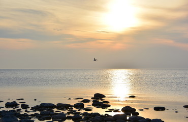 Sonnenuntergang auf Gotland