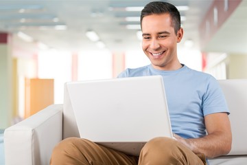 Fototapeta premium Laptop.