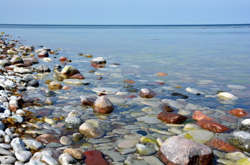 Steinstrand auf Gotland