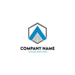 Naklejka premium Business And Consulting Logo Template