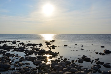 Sonnenuntergang auf Gotland