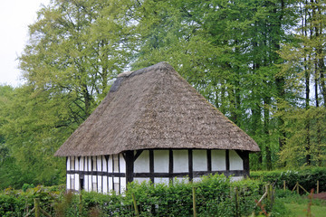 Fototapeta na wymiar Ancient Welsh Cottage