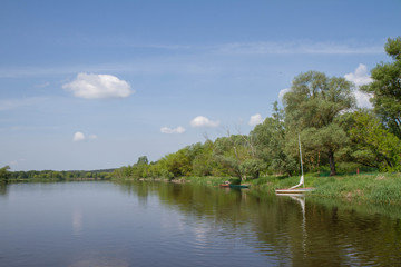 Fototapeta na wymiar The Bug River, Poland