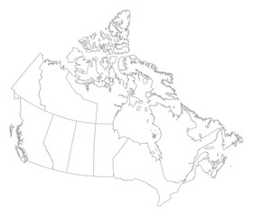 Map - Canada