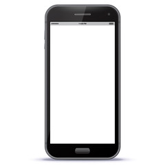 Black Smart Phone Vector illustration
