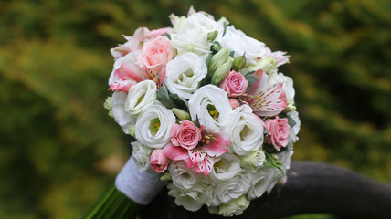 Wedding bouquet. Bride's flowers