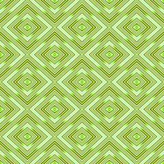 Seamless wall-paper rhombuses, green