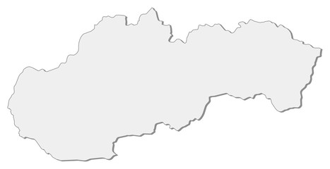 Map - Slovakia