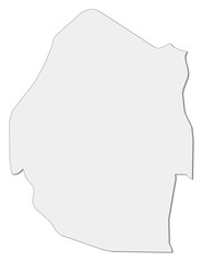 Map - Swaziland