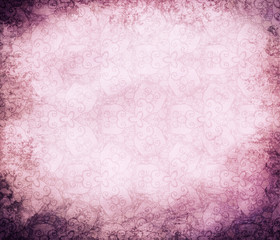 Obraz na płótnie Canvas Ancient background grunge, with a pattern, violet