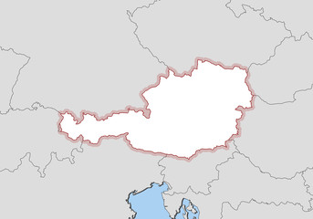 Map - Austria