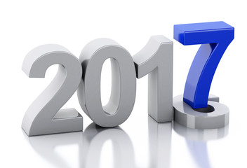 3d New Year 2017