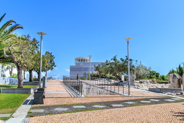 Vista da Entrada do Parque dos Poetas em Oeiras