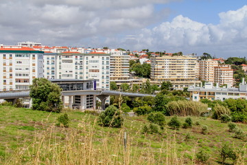 Fototapeta premium Vista Panoramica de Paço de Arcos em Oeiras