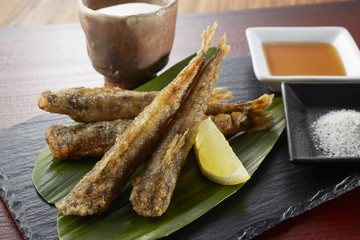 メヒカリの唐揚げ