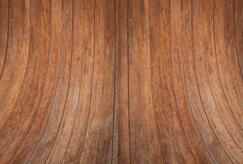 Wood wall curve texture background