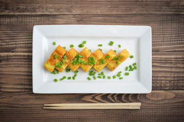 Japanese rolled omelette