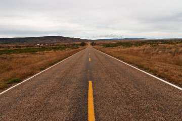 Straight and Narrow Back Road 23