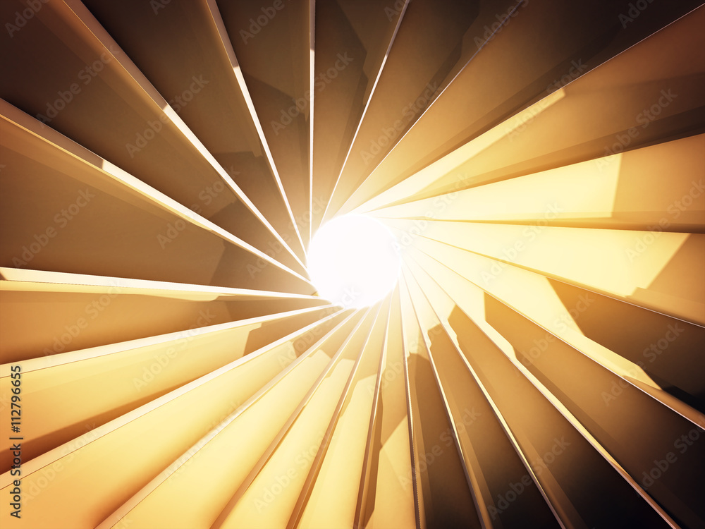 Aufkleber abstract 3d rendering of gold surface.3d rendering.