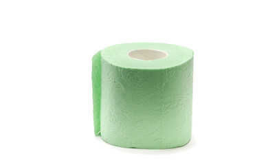 Close-up image of toilet paper