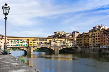 The oldest bridge of Florence