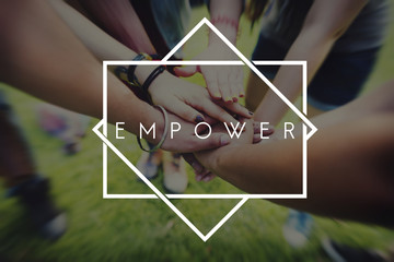 Empower Enable Inspire Lead Concept
