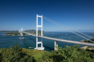 しまなみ海道　来島海峡大橋