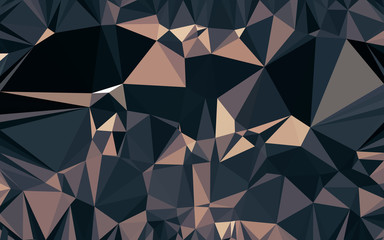 Abstract low poly background, geometry triangle