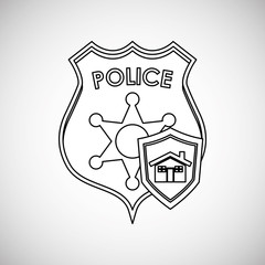 Law concept. Justice icon. Colorful icon, editable vector