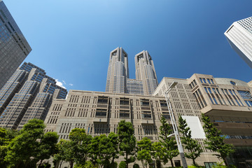 Obraz premium 東京都庁舎 