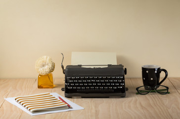 Image of vintage typewriter