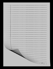 Gray simple stationery old style template with nice background