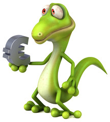 Fototapeta premium Fun lizard